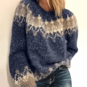 Fashion Canberra I Mira Nordic Pattern Sweater