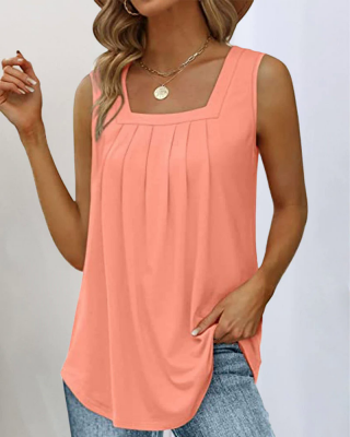 Fashion Canberra I Alvi Tank Top With Square Neckline