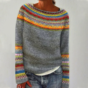 Fashion Canberra I Iza Cozy Fair Isle Sweater