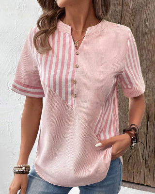 Fashion Canberra I Bianca Blouse With Unique Print