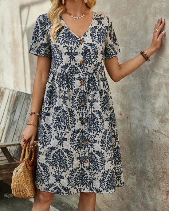 Fashion Canberra I Camila Short Sleeve Vintage Dress