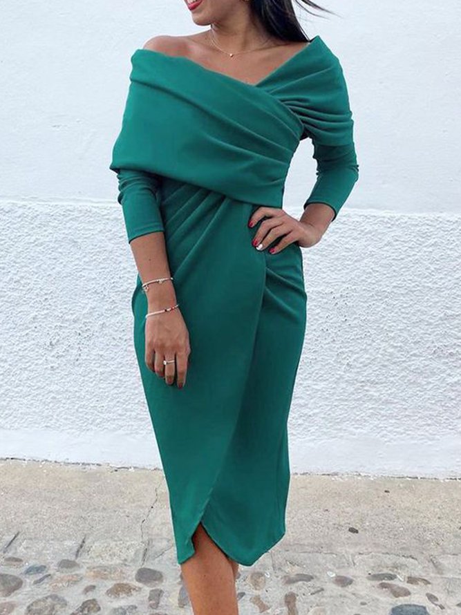 Autumn women's elegant ladylike dress HF0111-02-01