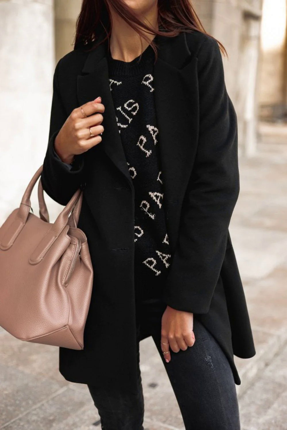 Fashion Canberra I Elia Classic Double-Breasted Coat
