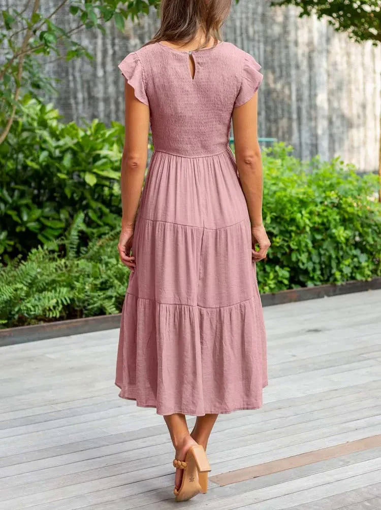 Fashion Canberra I Aruba Elegant Dress with Tummy Coverage
