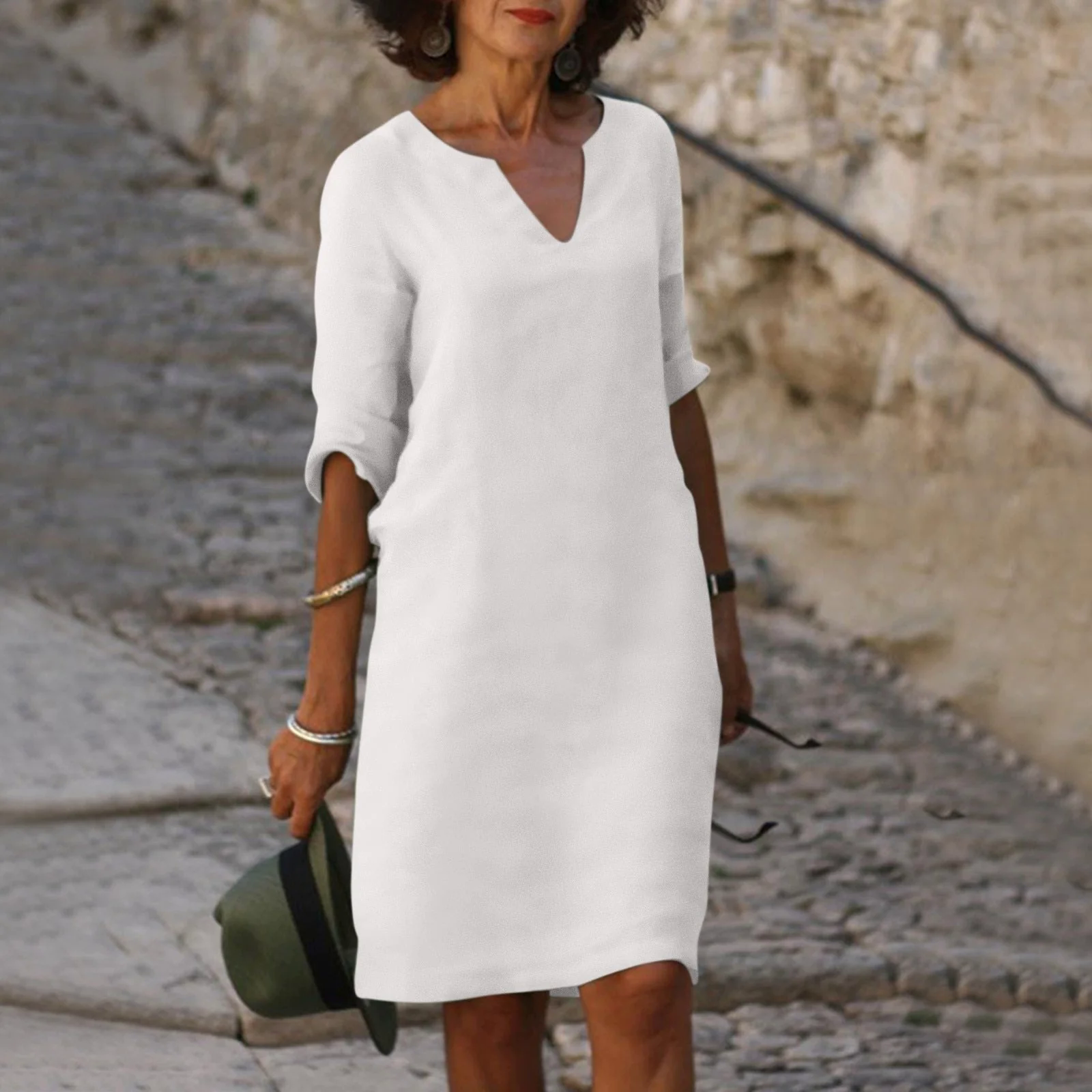 Fashion Canberra I Harper Timeless V-neck Dress