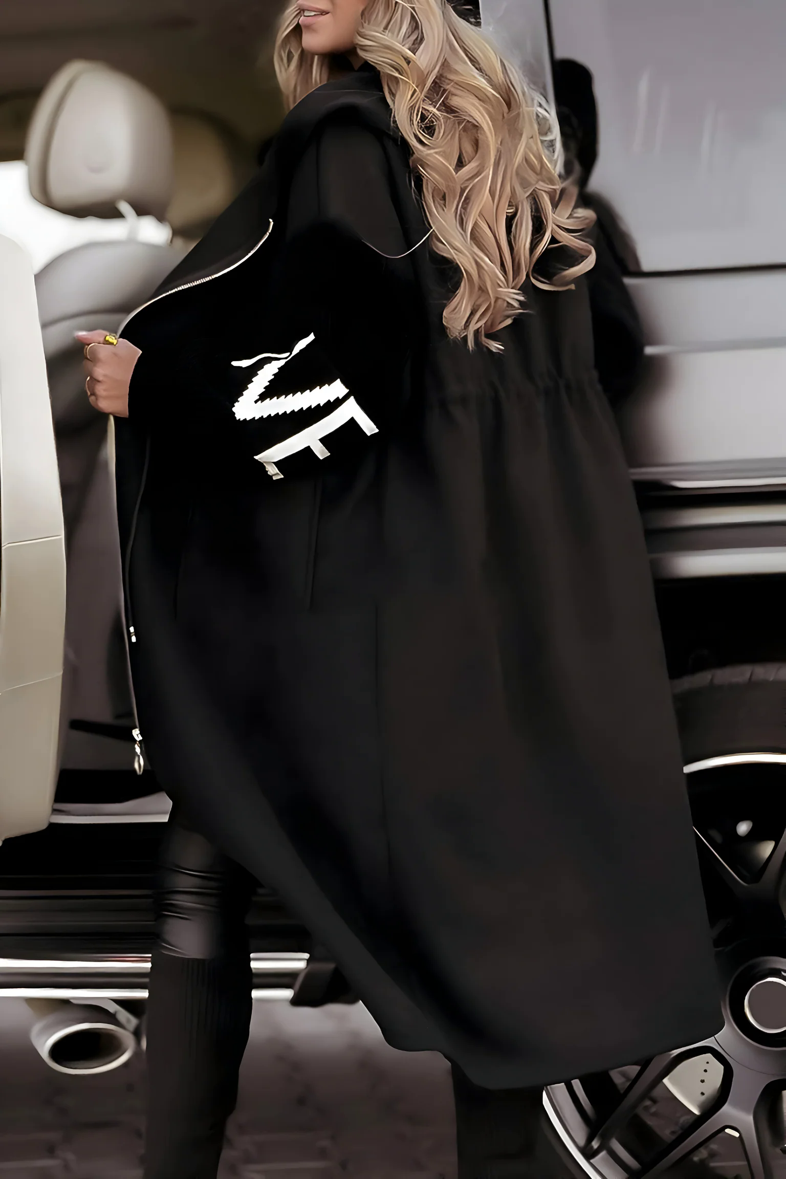 Fashion Canberra I Rosie Elegant Hooded Coatigan