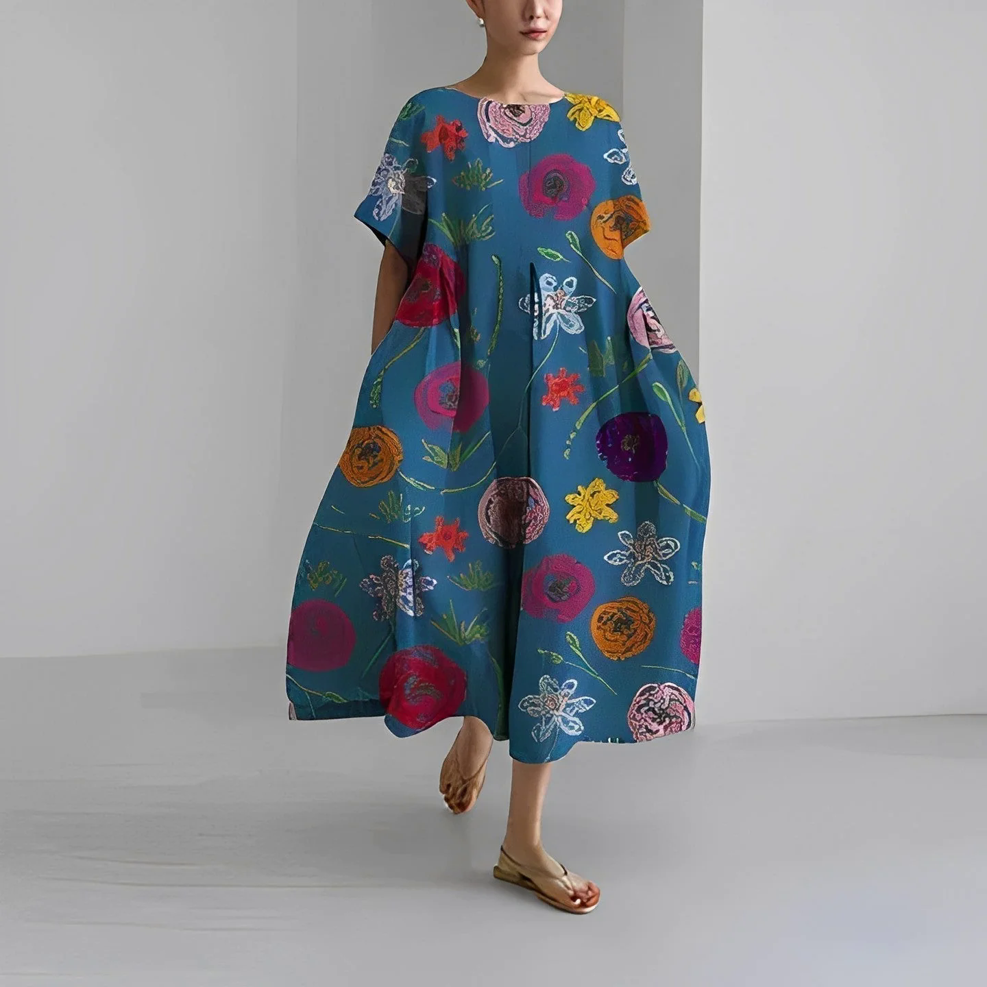 Fashion Canberra I Isabella Bohemian Floral Print Dress