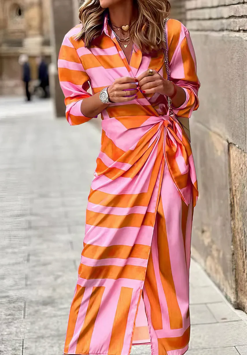 Fashion Canberra I Maya Printed Wrap Dress