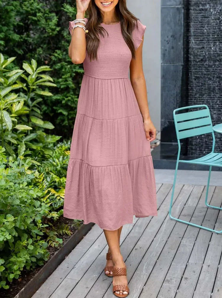 Fashion Canberra I Aruba Elegant Dress with Tummy Coverage
