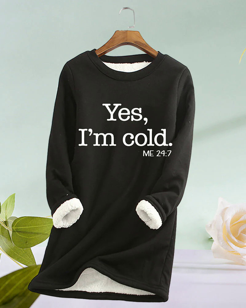Fashion Canberra I Alla Sweatshirt With Print