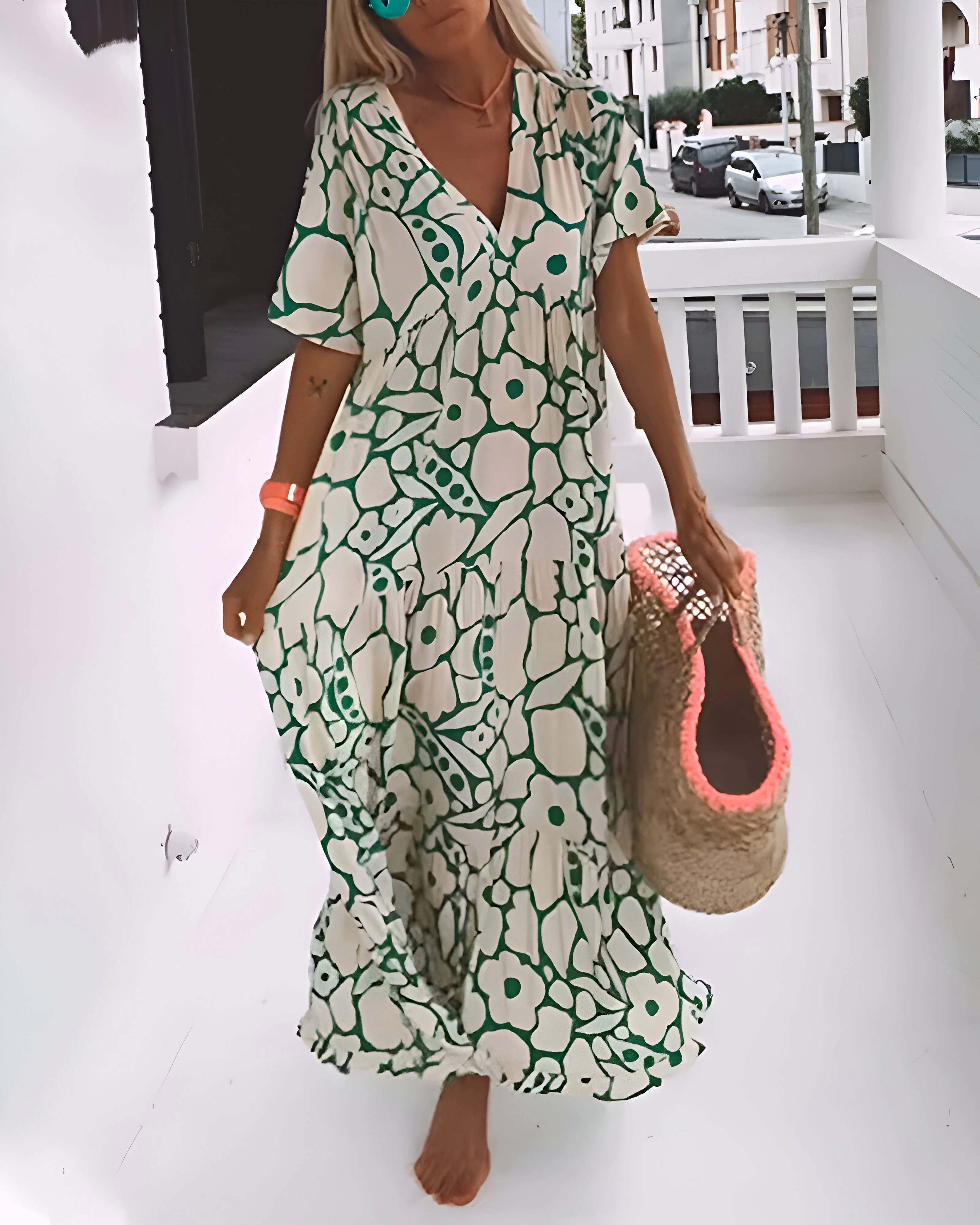 Fashion Canberra I Tina Printed Midi Dress