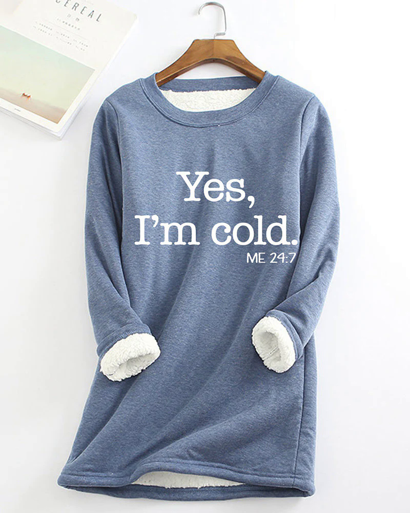 Fashion Canberra I Alla Sweatshirt With Print