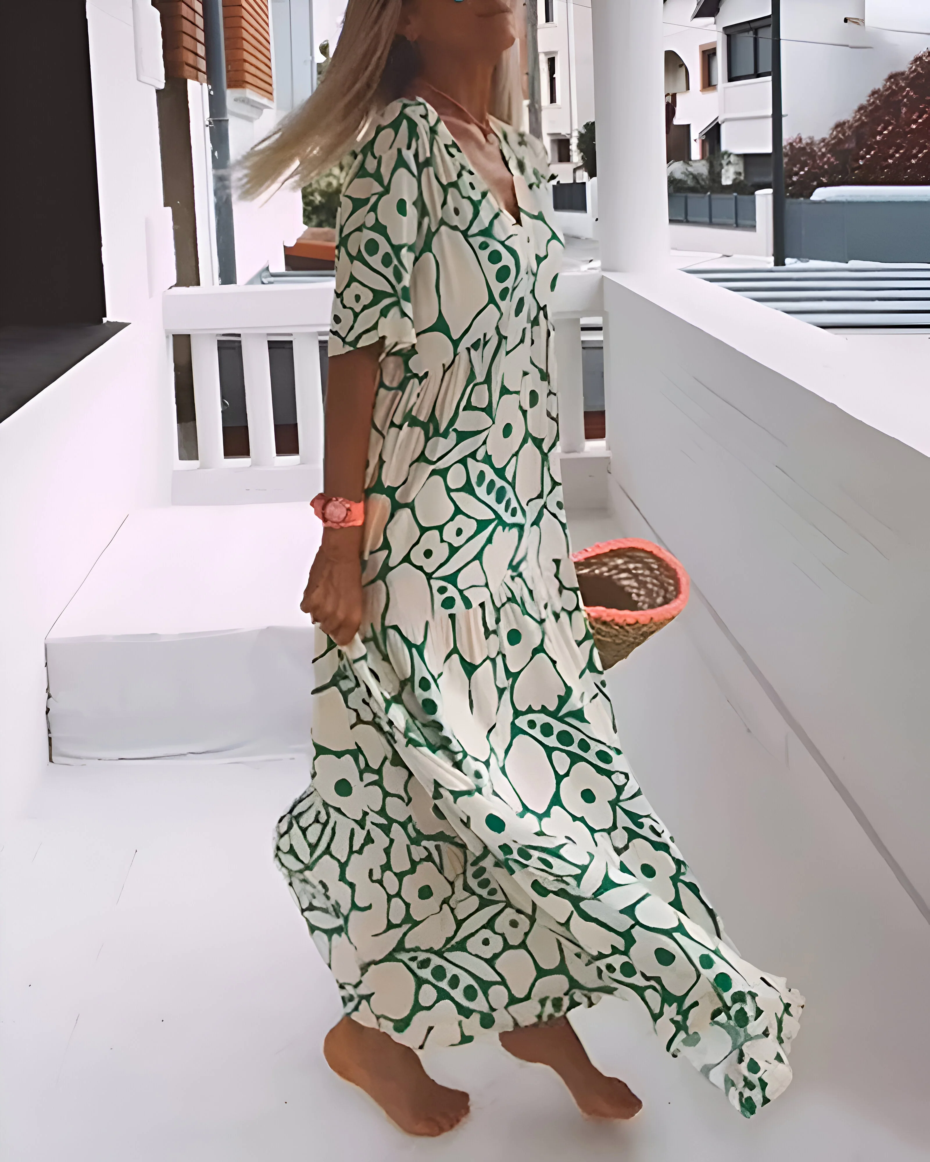 Fashion Canberra I Tina Printed Midi Dress