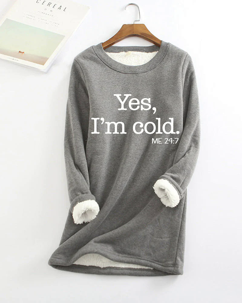 Fashion Canberra I Alla Sweatshirt With Print