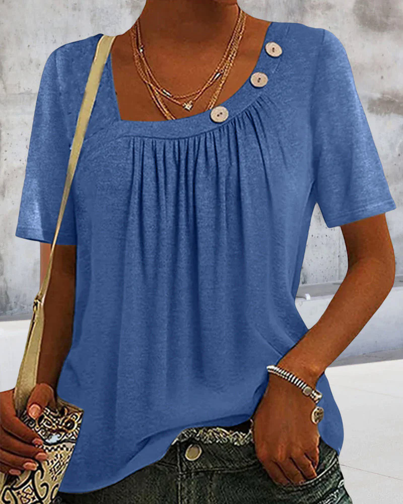 Fashion Canberra I Daya Comfortable Top With Short Sleeves