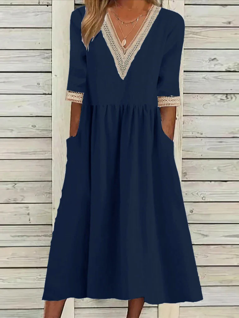 Fashion Canberra I Marila V-Neck Midi Dress