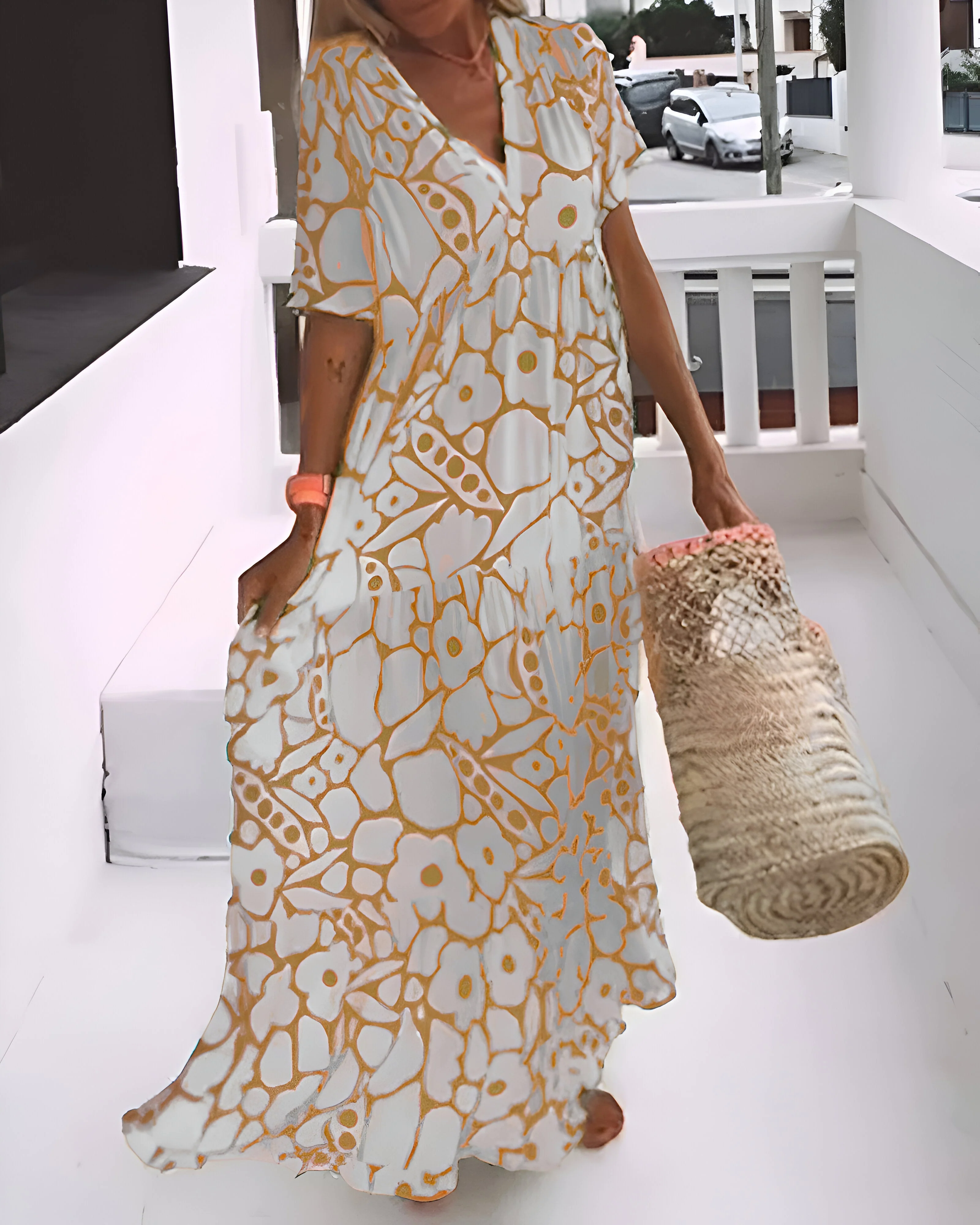 Fashion Canberra I Tina Printed Midi Dress